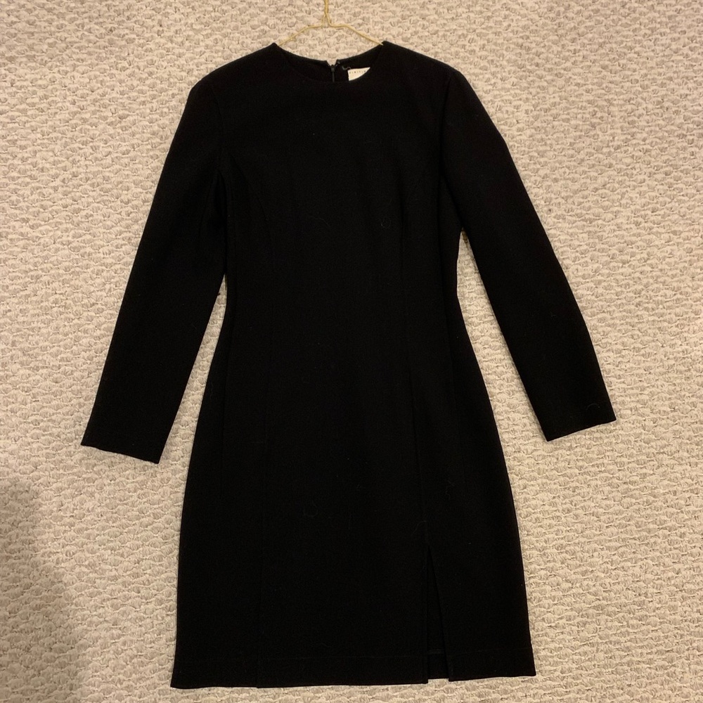Celine black wool dress